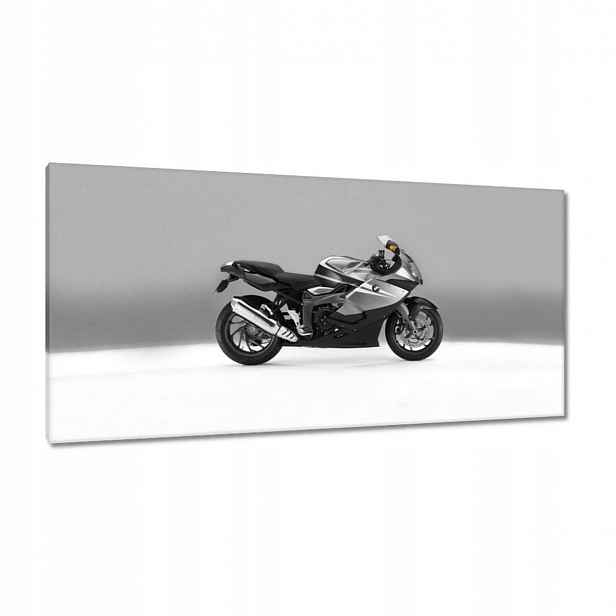 Obrazy 115x55 Šedý závodník Bmw Motor