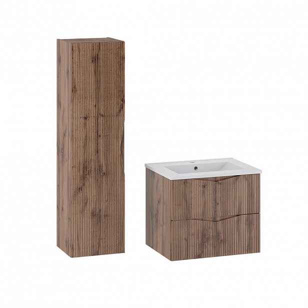 Petits-meubles KOUPELNOVÝ NÁBYTEK 60cm Tao 2er-Set Dřevo