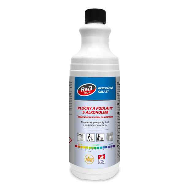 Real PROFI plochy, podlahy s alkoholem 1l BC31157
