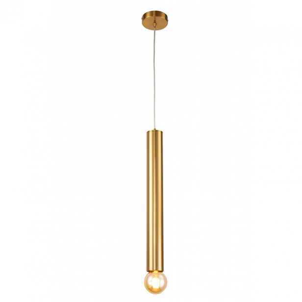 Závěsná lampa zlatá 50 cm 1x40W E27 Austin Ledea