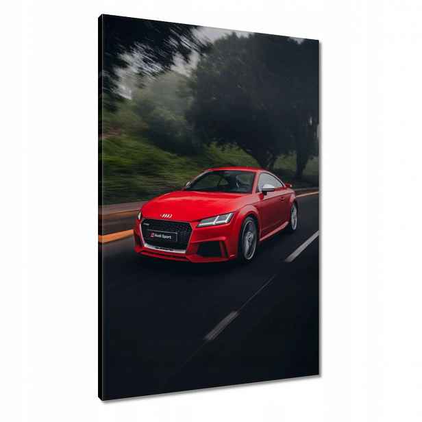 Obrazy 60x90 Červené Audi Auto