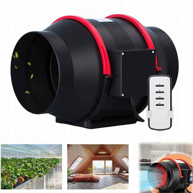 2-pólový odtahový kanálový ventilátor Pilot