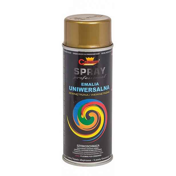 Barva Smalt Spray Lak Zlatý 400ml Champion