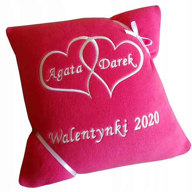 Dárek na Valentýna pro kluka dívky a jeho Polštář