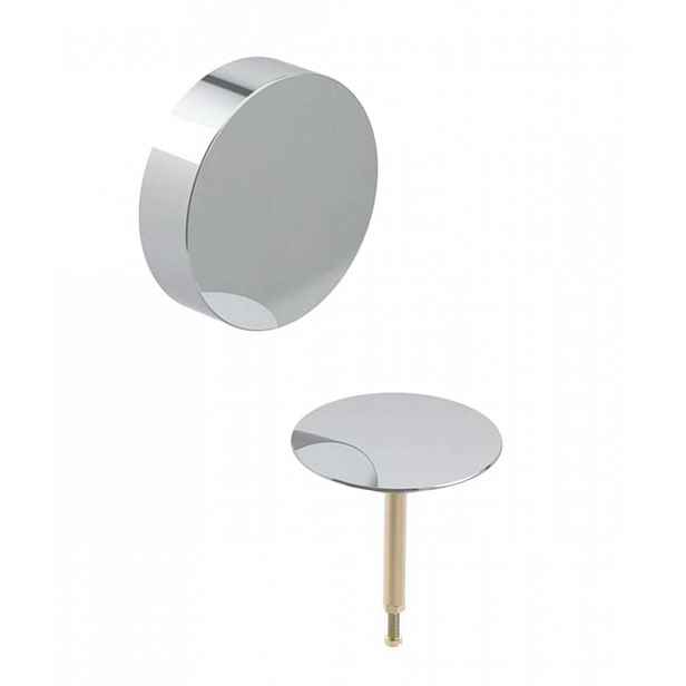 Geberit - Souprava pro kompletaci vanové soupravy, s otočným ovládáním, d52, lesklý chrom 150.281.21.1
