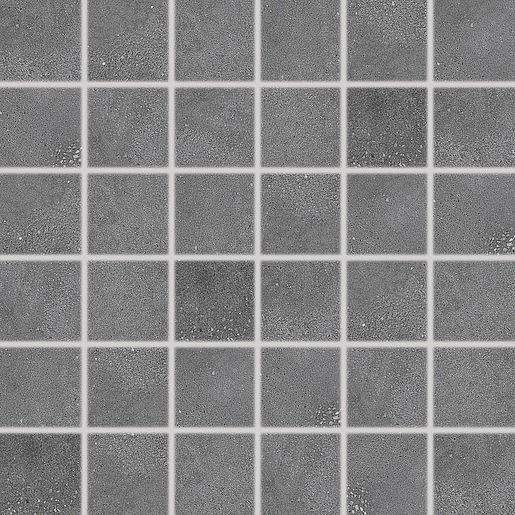 Mozaika Rako Betonico černá 30x30 cm mat DDM06792.1