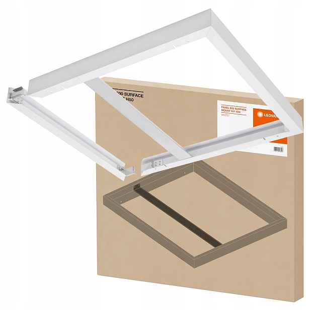 Rámeček na stěnu pro Led panely 60x60 H50 hliníkový Ledvance