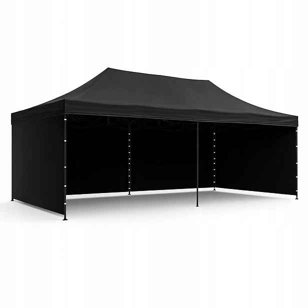 Aga Nůžkový stánek Party 3x6m Černý