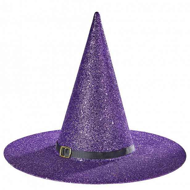 HALLOWEEN Dekorace čarodějnický klobouk 20 cm