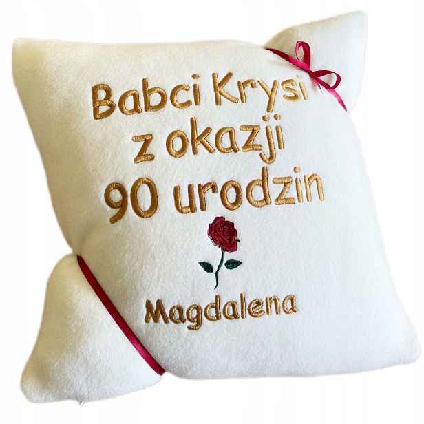 Polštář Dárek K 90. Narozeninám Pro Babičku Dědečka, Tetu, Ženu, Máme Roky