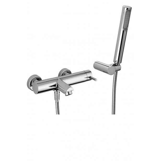 Vanová baterie Paffoni Stick se sprchovým setem 150 mm chrom SK023CR