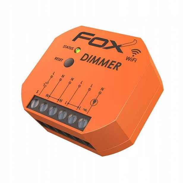 Fox – Wi-Fi stmívač pro Led a běžné osvětlení 230 V Dimmer
