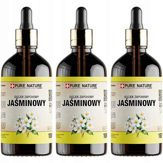 Jasmínový Olej Do Difuzérových Svíček 100% Čistý Velmi Intenzivní 3x100 ml