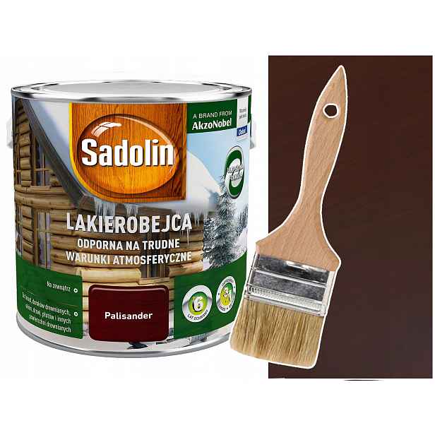 Sadolin Odolná lakovací hmota Palisander 2,5L