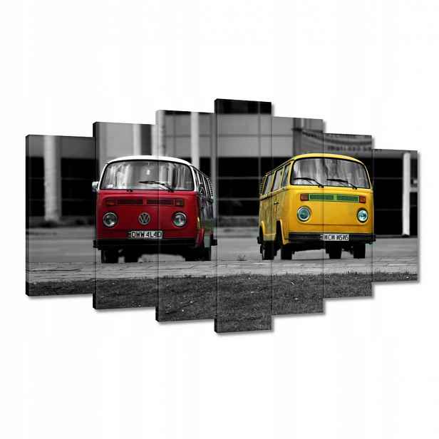 Obrazy 140x80 Červený a žlutý Vw