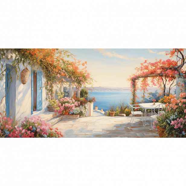 Euroart MALBA NA PLÁTNĚ, pláž a moře, 115/55 cm