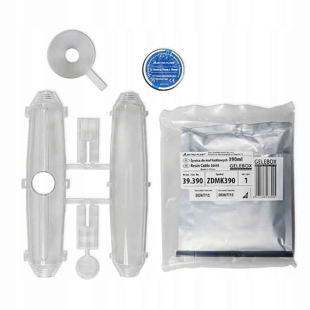 Nátrubek instalační pryskyřičná Elektro-Plast Gelebox pryskyřice MM12 390 ml 16-34 mm