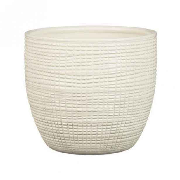 Obal VAINILLA 866/12 keramika krémová 12cm