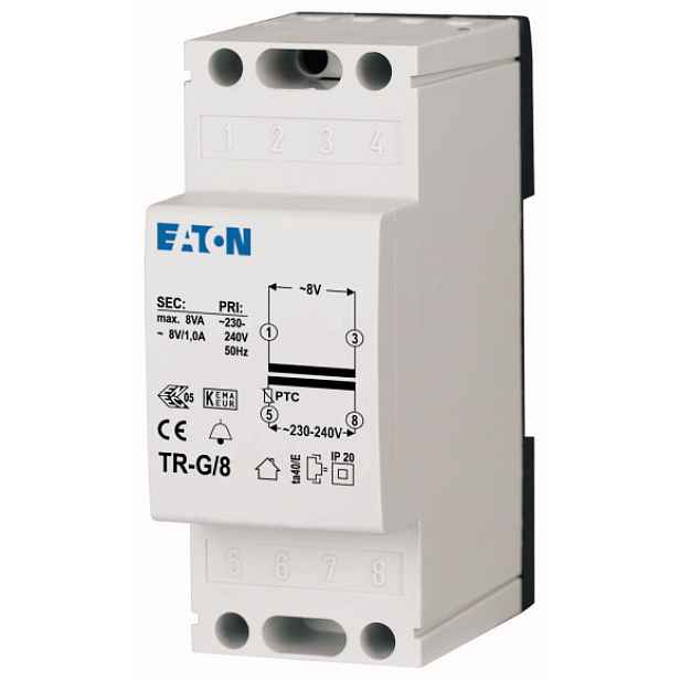 Transformátor zvonkový Eaton TR-G/8