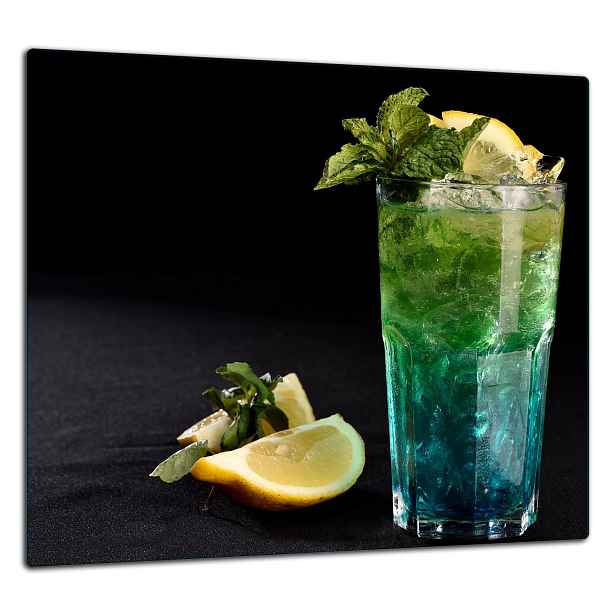 Skleněná Ochranná Deska Panel Lepidlo 65x60 Drink