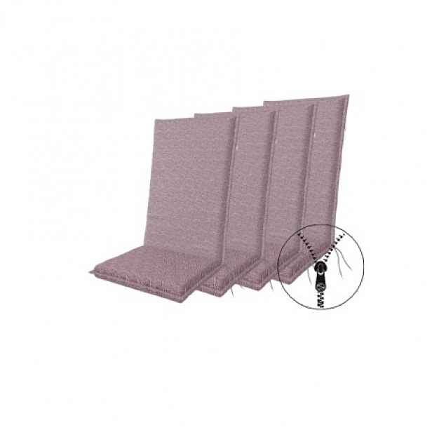 Doppler ART 4043 vysoký – set 4 ks - polstry na židli a křeslo
