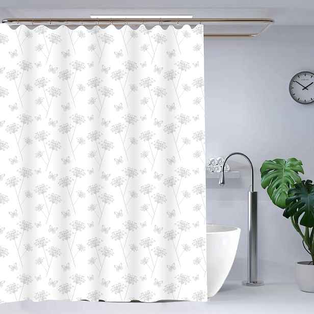 Sprchový závěs TORO Premium 178x199cm květy
