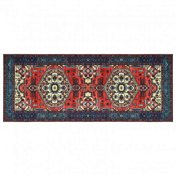 vidaXL Koberec ORIZ Červená 80 x 200 cm 100% polyester