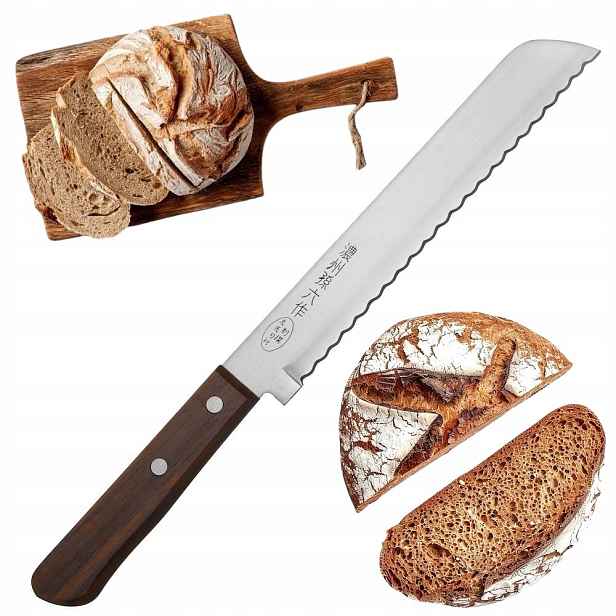 Satake Tomoko 420J2 Japonský Nůž na pečivo Chléb 20 cm
