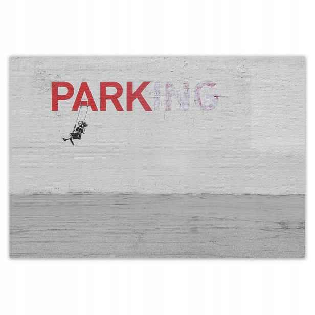 Fototapety 152x104 Banksy Parking