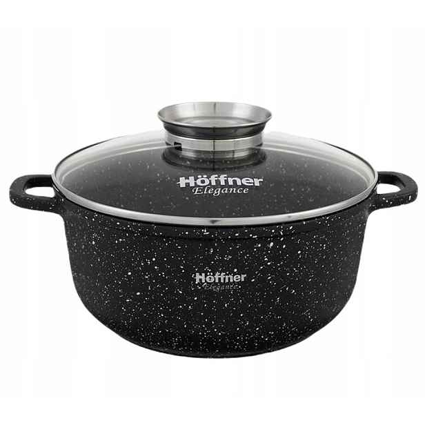 Hrnec Hrnec Hoffner 2,3 L 20 CM Indukce Plyn Aroma Knob