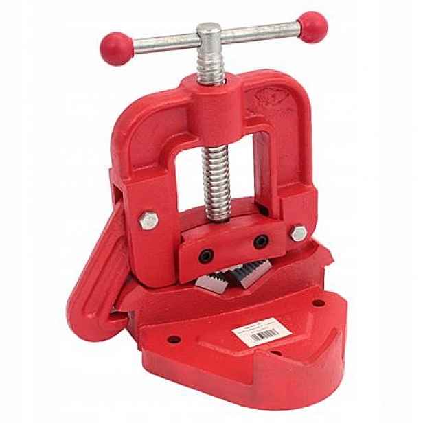 Hydraulický Šroubový Svěrák Na Trubky Litinový 4"