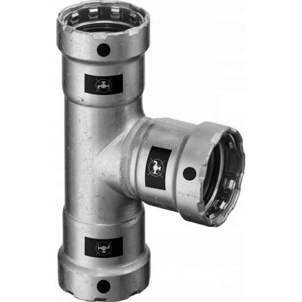 T-rozdělovač ocel pozink galvanický/elektrolytický 1'' x 1/2'' x 1" mz/mz/mz