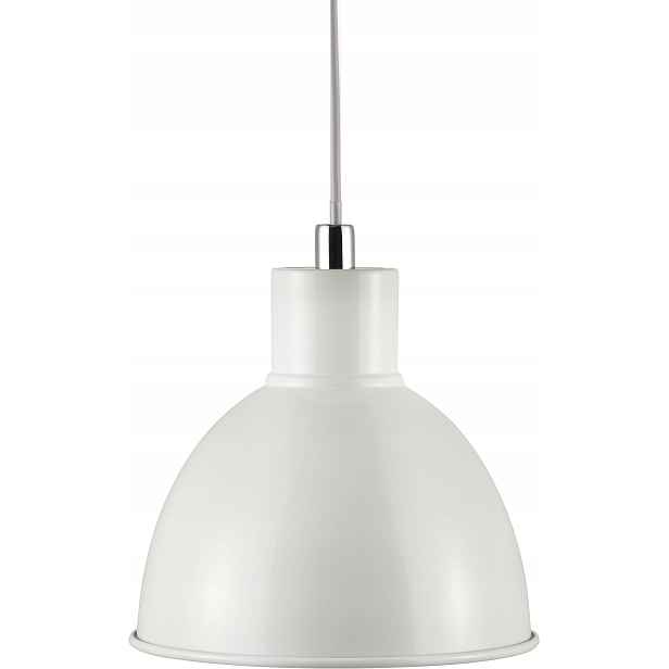 Závěsná lampa Pop 60W max E27 Bílý kov Nordlux