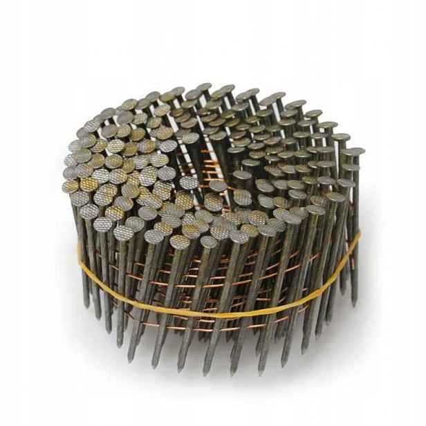 Hřebíky Do Bubnové Hřebíkovačky Pansam 2,1X45 MM 7000 Ks Kroužkové Na Pásku Na Hřebíky