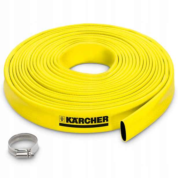 Originální Hadice Karcher Plochá, Se Svorkou 10 M, 1" 6.997-419.0
