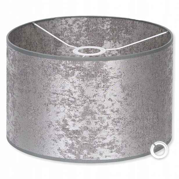 Stínidlo Abažur 35 cm Šedé pro stojací lampu