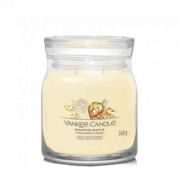 Střední svíčka Banoffee Waffle Yankee Candle