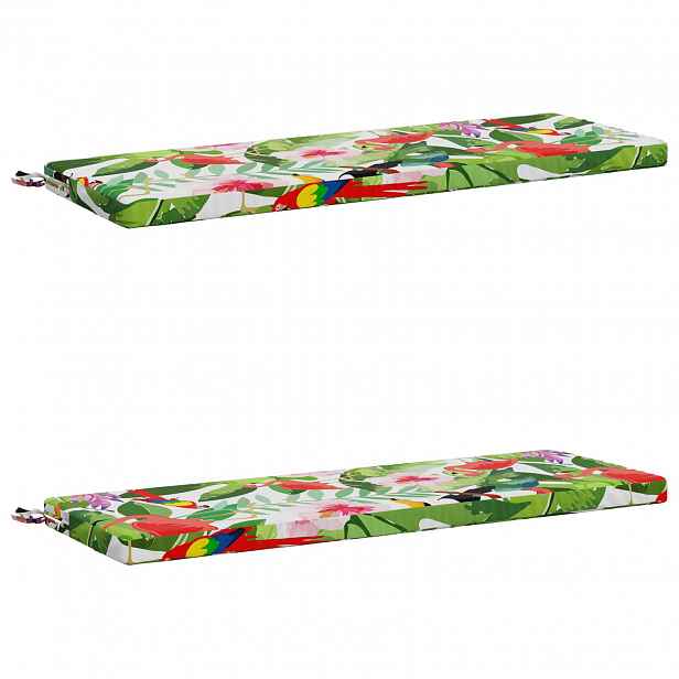 vidaXL Sady polštářů na lavici (2 kusy) SOEST 2 ks 100% polyester