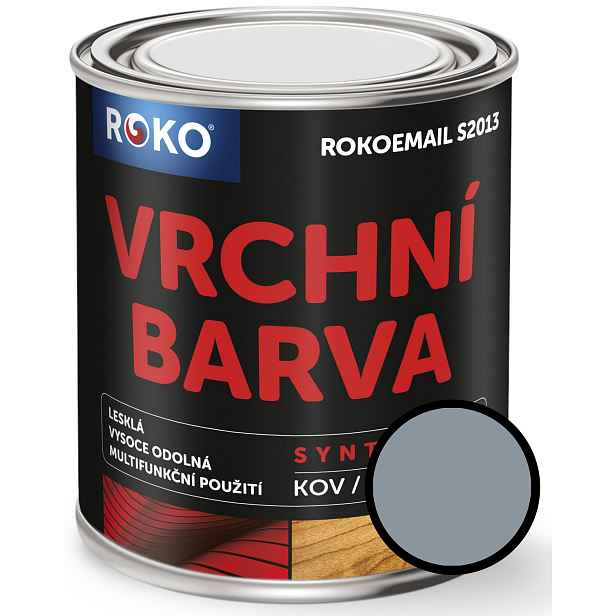 Email vrchní Rokoemail S2013 šeď pastelová, 0,6 l