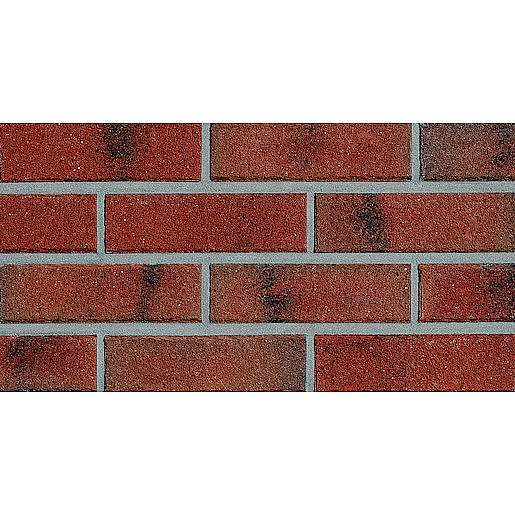 Fasádní pásek Klinker tmavě cihlová 7,1x24 cm MANUSBAC