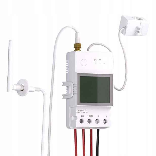 Měřič energie dvousměrný měřič proudu Sonoff Pow Ring Powct 100A