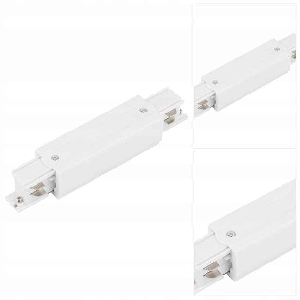 Spojka kolejnicová Tracer bílá pro systém osvětlení kolejnic Tk Lighting