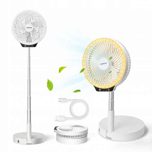 Ventilátor Pokojový Tichý Přenosný Usb