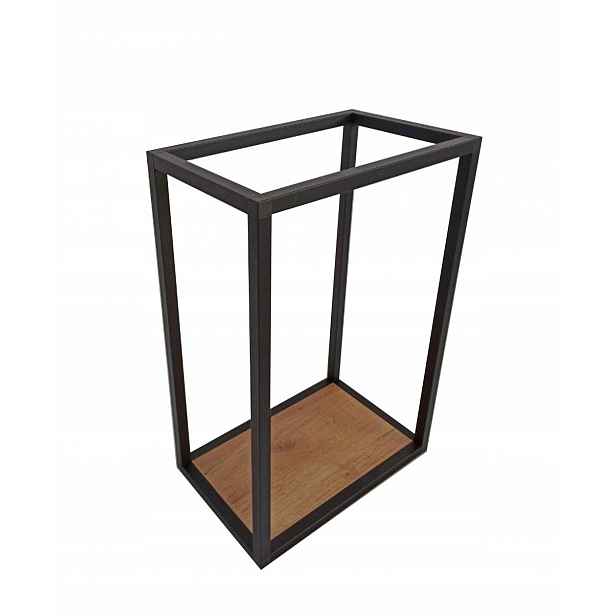 Závěsná Nástěnná Police Loft Cappella 40x25x60 Alu Cube