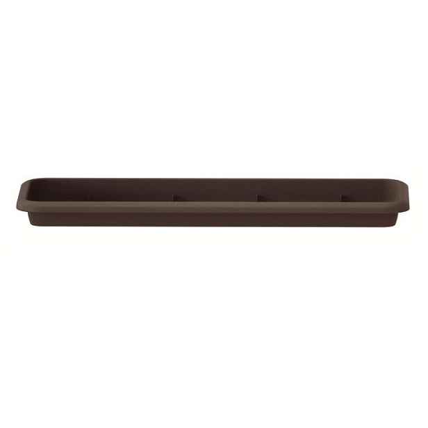 Prosperplast Miska pod truhlík UNIVERSAL tmavě hnědá, varianta 36,9 cm