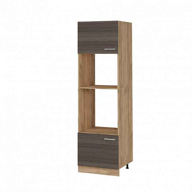 Vicco SKŘÍŇKA NA MIKROVLNNOU TROUBU R-Line Ušlechtilá šedá 60 cm