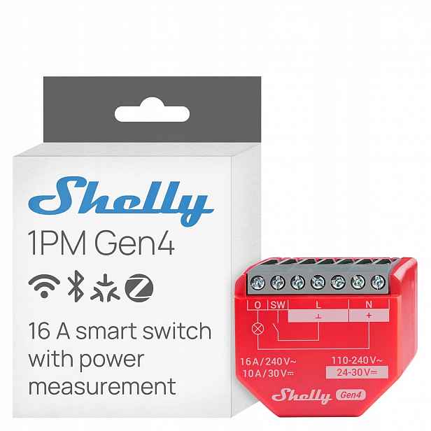 Chytrý Wifi Přepínač 16A Měření Spotřeby Zigbee