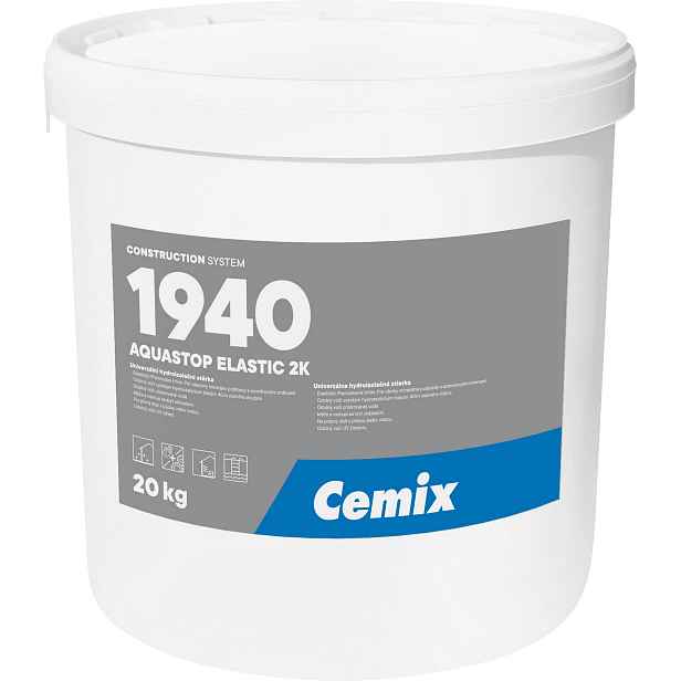 Hmota hydroizolační Cemix 1940 AQUASTOP ELASTIC 2K 20 kg