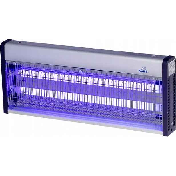 Lampa proti hmyzu Farma 2x20 W na mouchy, komáry, můry, hmyzí lampa