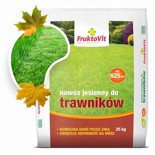 Podzimní Hnojivo Na Trávy 25 Kg Trávníku Fruktovit Posiluje Trávník